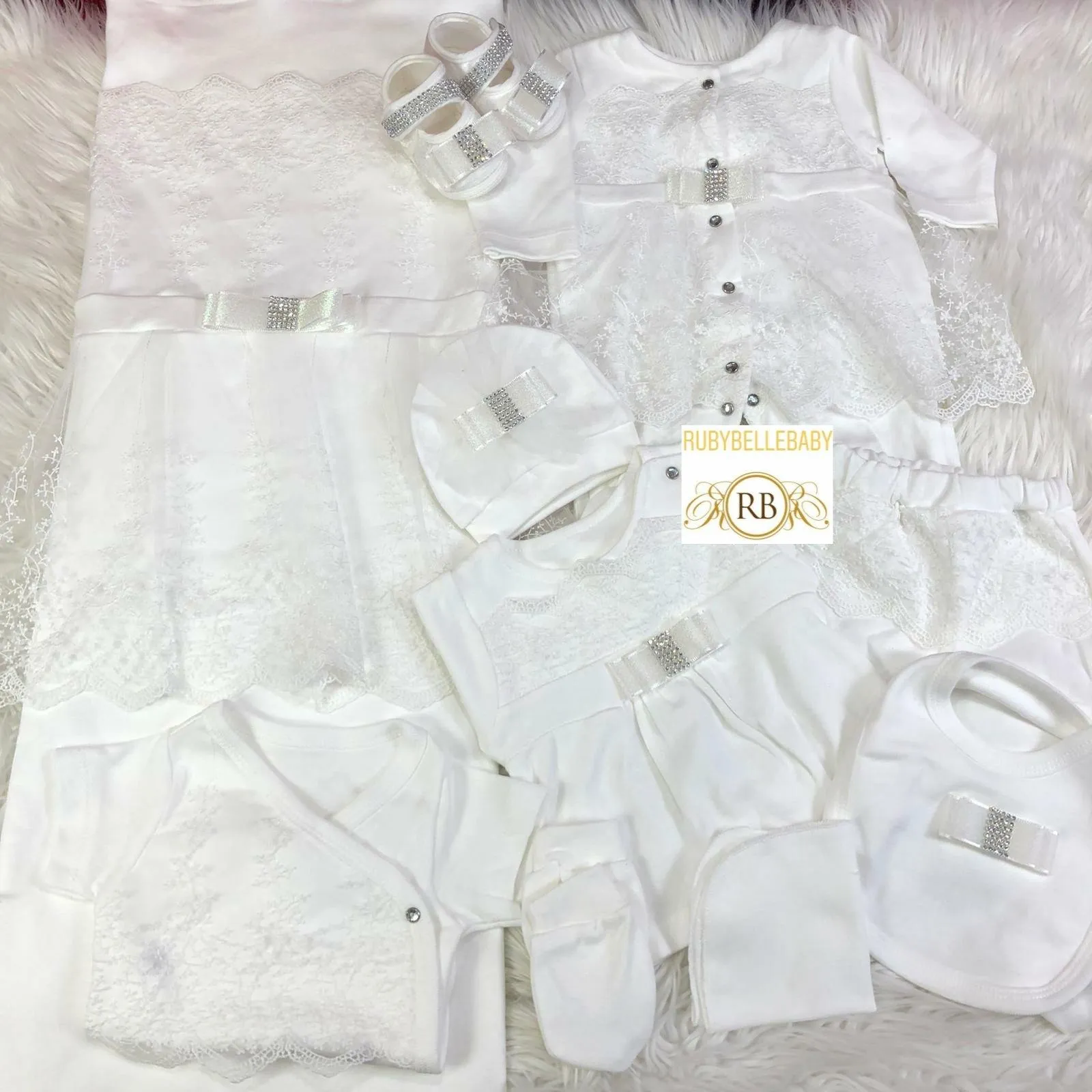 10pcs Precious Set - White