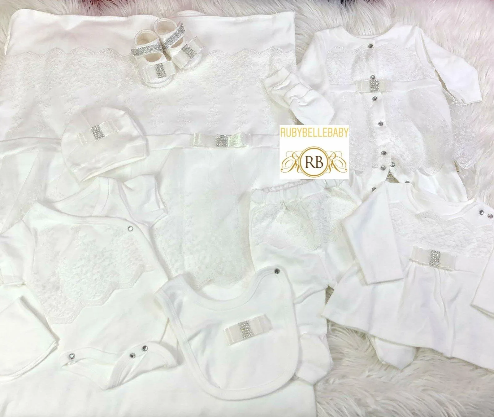 10pcs Precious Set - White