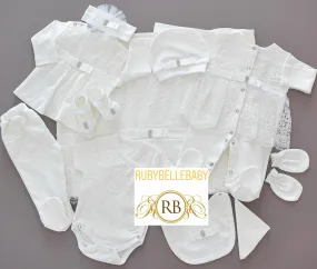 10pcs Precious Set - White