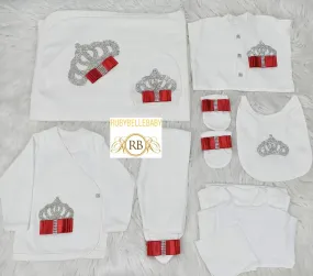 10pcs Princess Set - Red