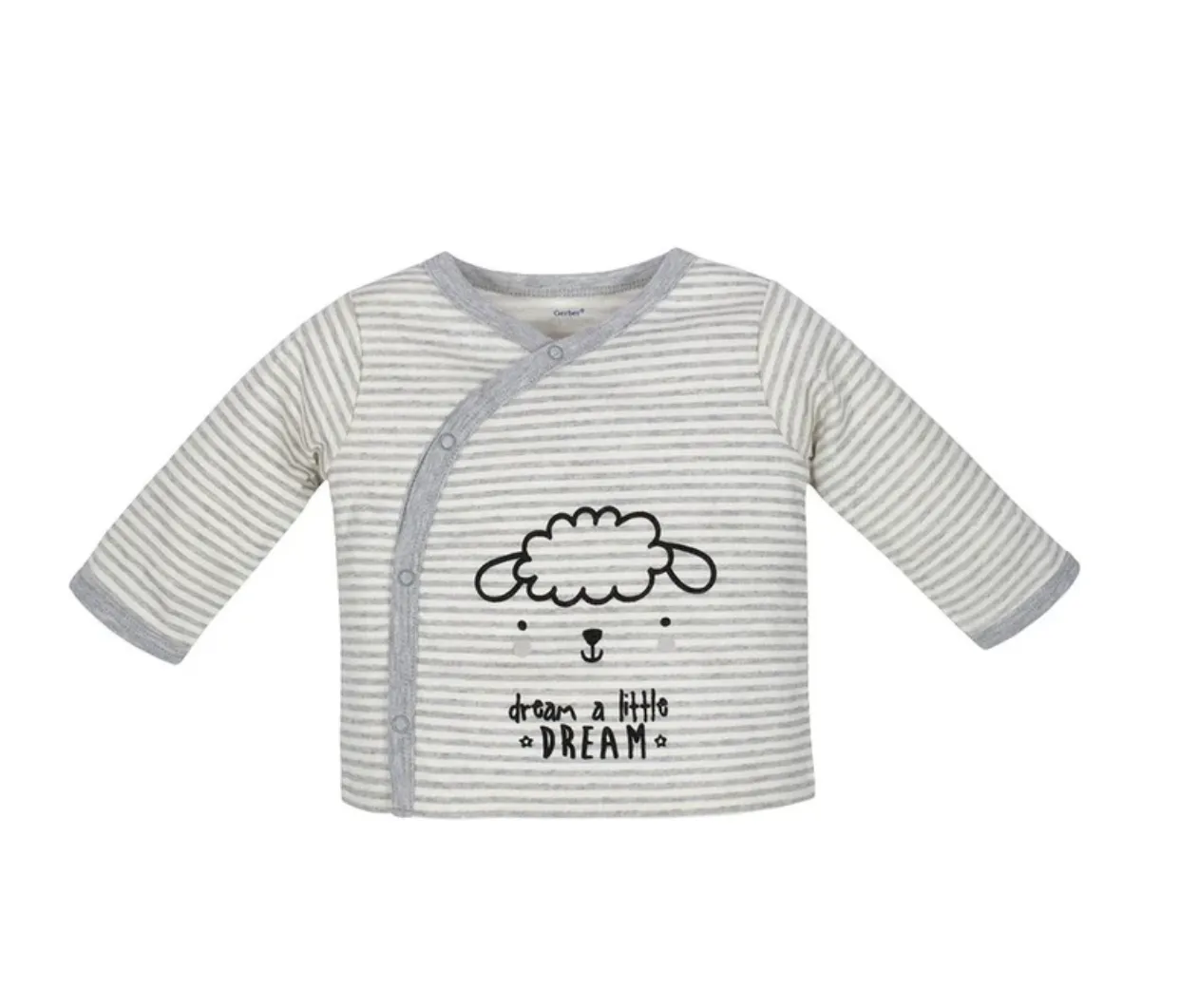 3-Piece Neutral Gray Dream Sheep Take-Me-Home Set | Preemie