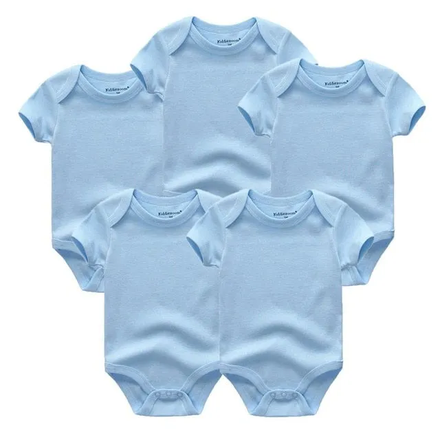 5pcs Baby Bodysuit 3-12M