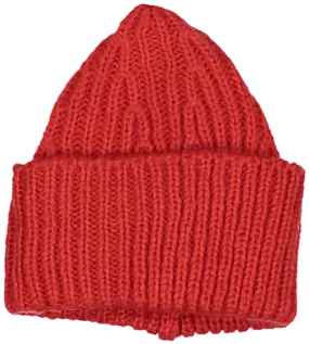 7015-BABY HAT RAP-RED