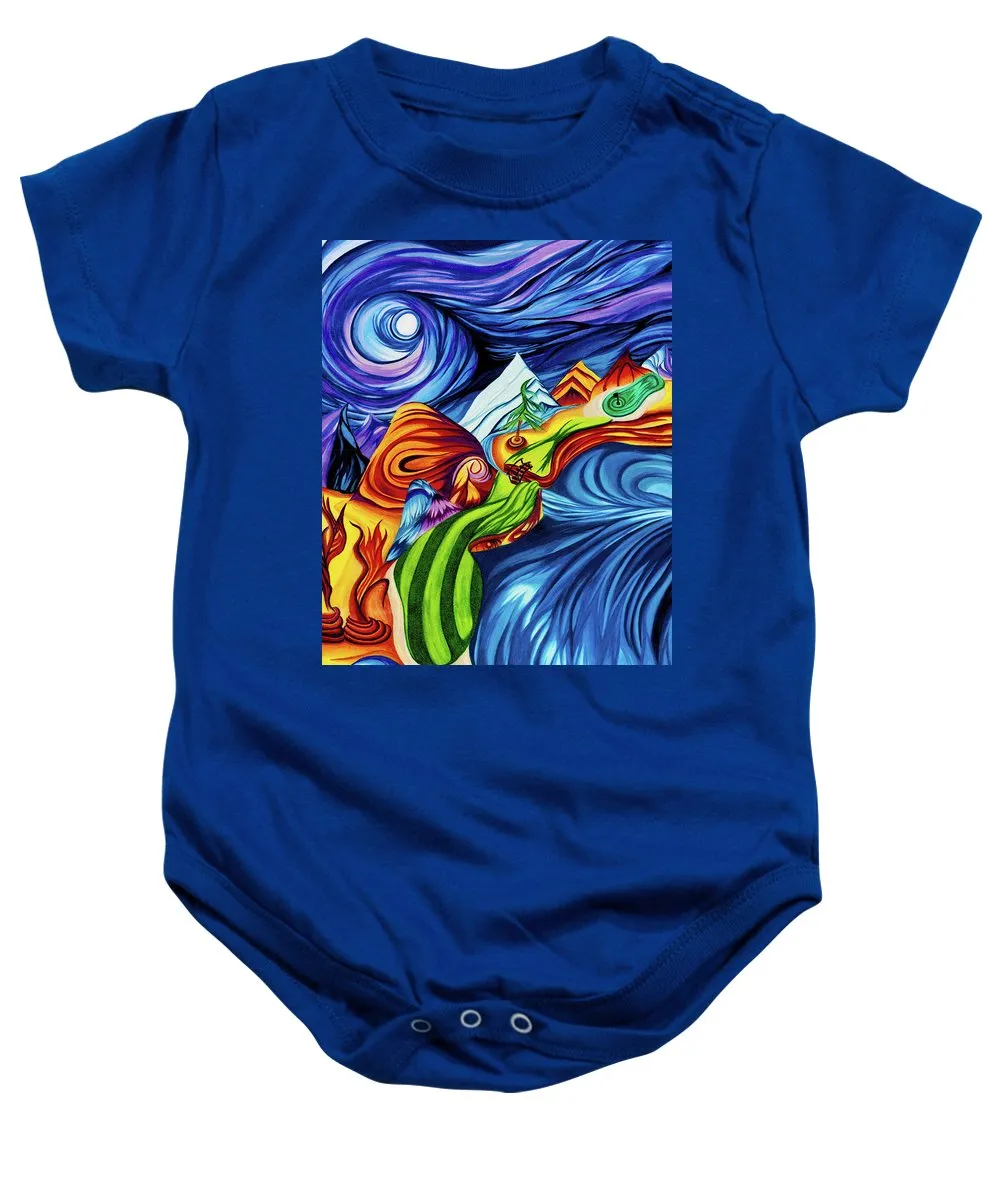 Abstract Golf Hole - Baby Onesie