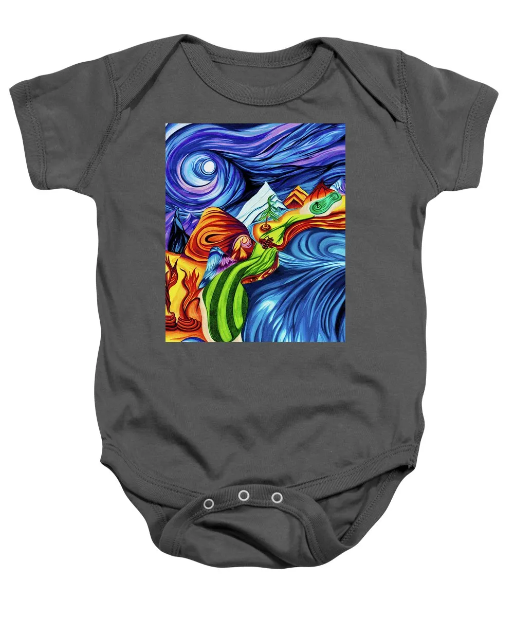 Abstract Golf Hole - Baby Onesie