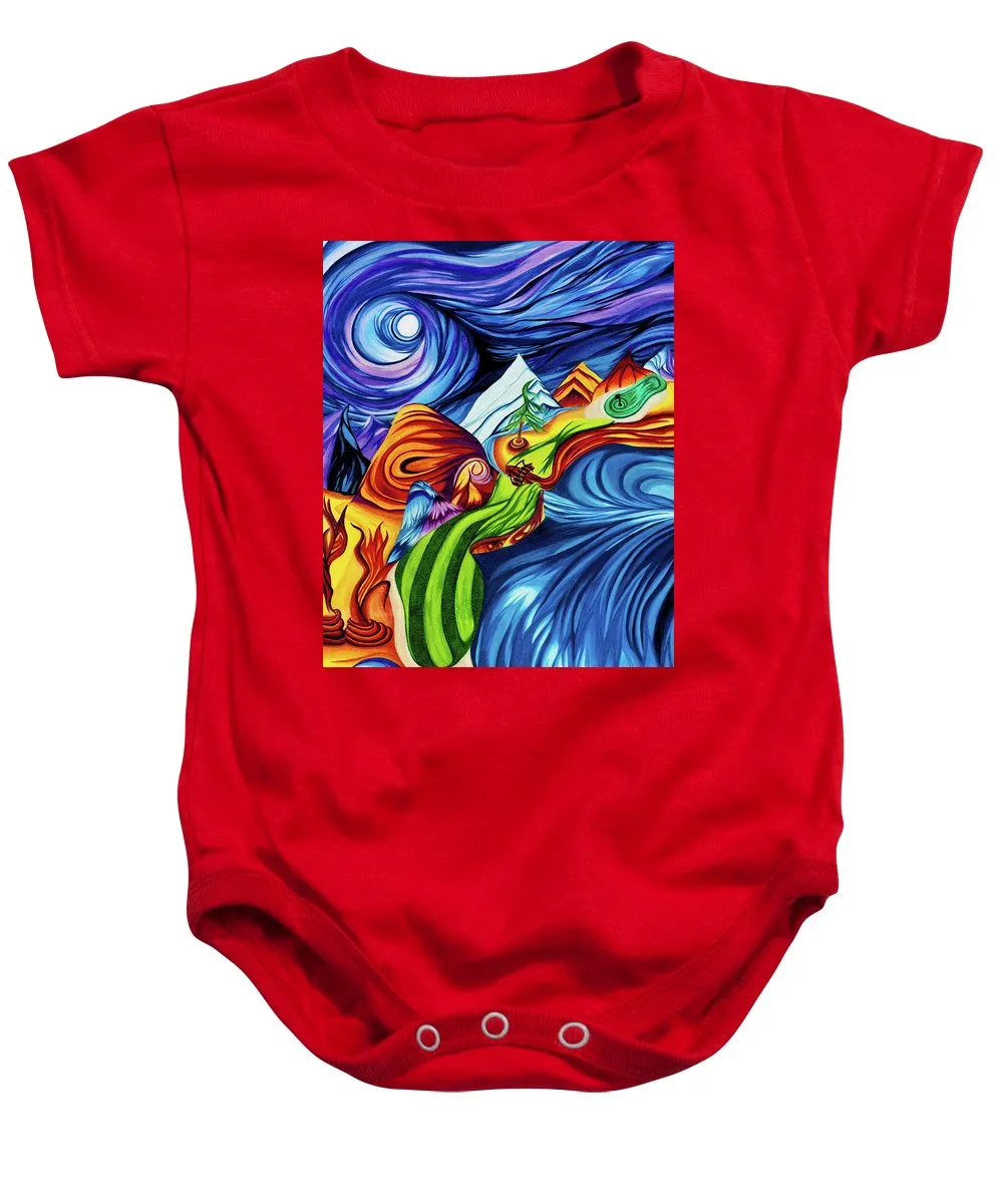 Abstract Golf Hole - Baby Onesie