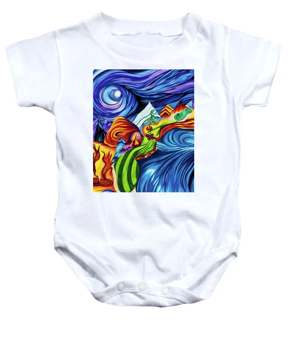 Abstract Golf Hole - Baby Onesie