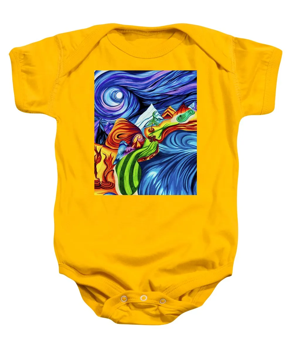 Abstract Golf Hole - Baby Onesie