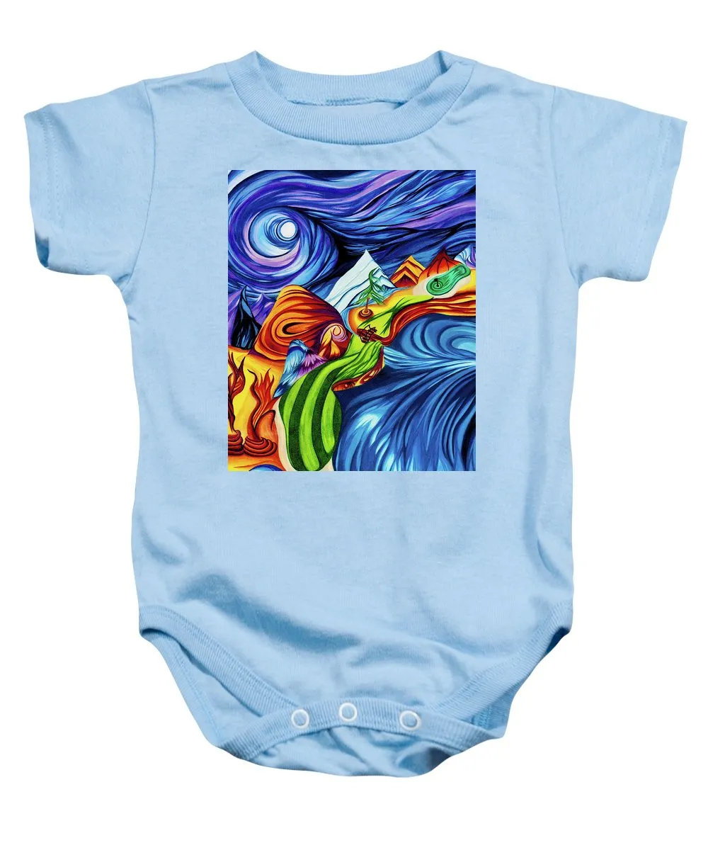Abstract Golf Hole - Baby Onesie