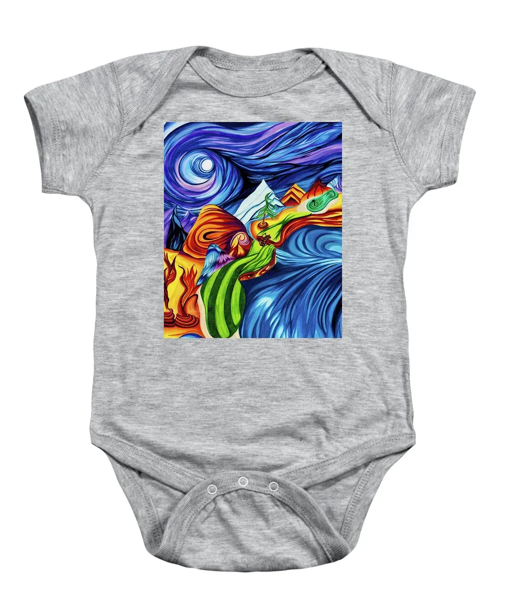 Abstract Golf Hole - Baby Onesie