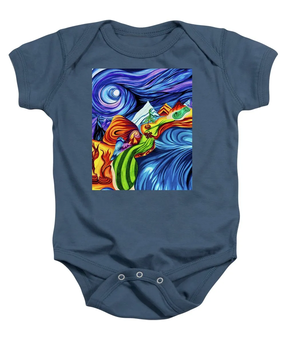 Abstract Golf Hole - Baby Onesie