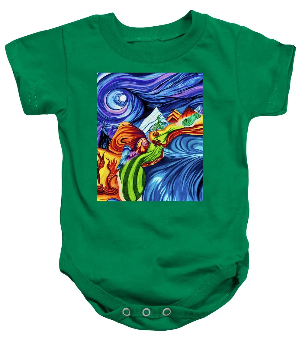 Abstract Golf Hole - Baby Onesie