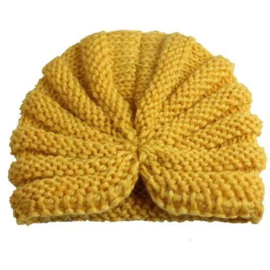 Adorable Unisex Baby Knitted Hats Bonnets