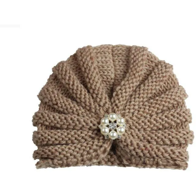 Adorable Unisex Baby Knitted Hats Bonnets