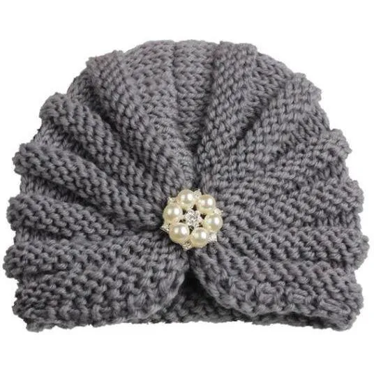 Adorable Unisex Baby Knitted Hats Bonnets