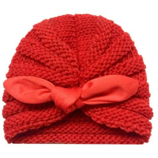 Adorable Unisex Baby Knitted Hats Bonnets