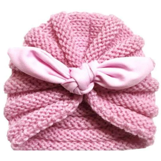 Adorable Unisex Baby Knitted Hats Bonnets