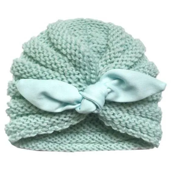 Adorable Unisex Baby Knitted Hats Bonnets