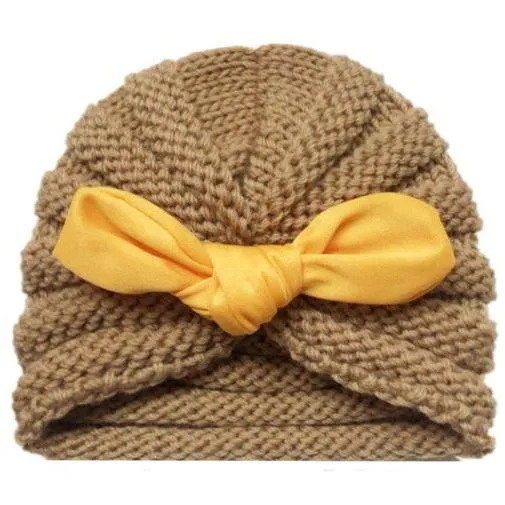 Adorable Unisex Baby Knitted Hats Bonnets