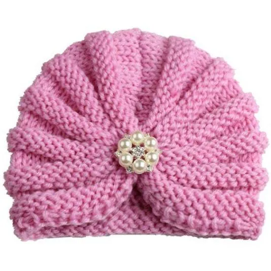 Adorable Unisex Baby Knitted Hats Bonnets