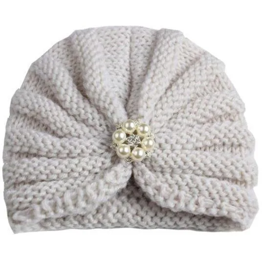 Adorable Unisex Baby Knitted Hats Bonnets