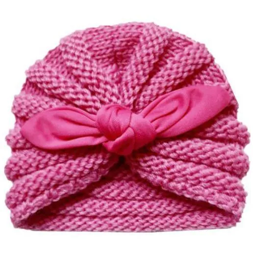 Adorable Unisex Baby Knitted Hats Bonnets