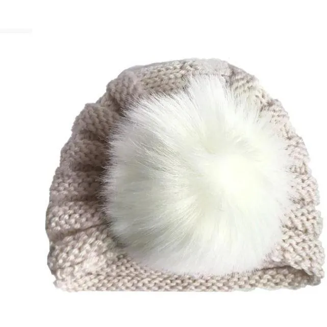 Adorable Unisex Baby Knitted Hats Bonnets