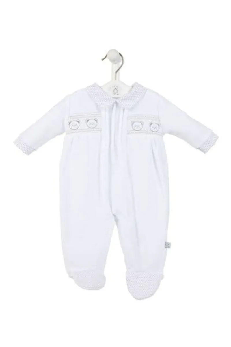 Baby Bear Smock Sleepsuit