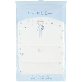 Baby Boy Aime Camisole Undershirts - 3 Pk.