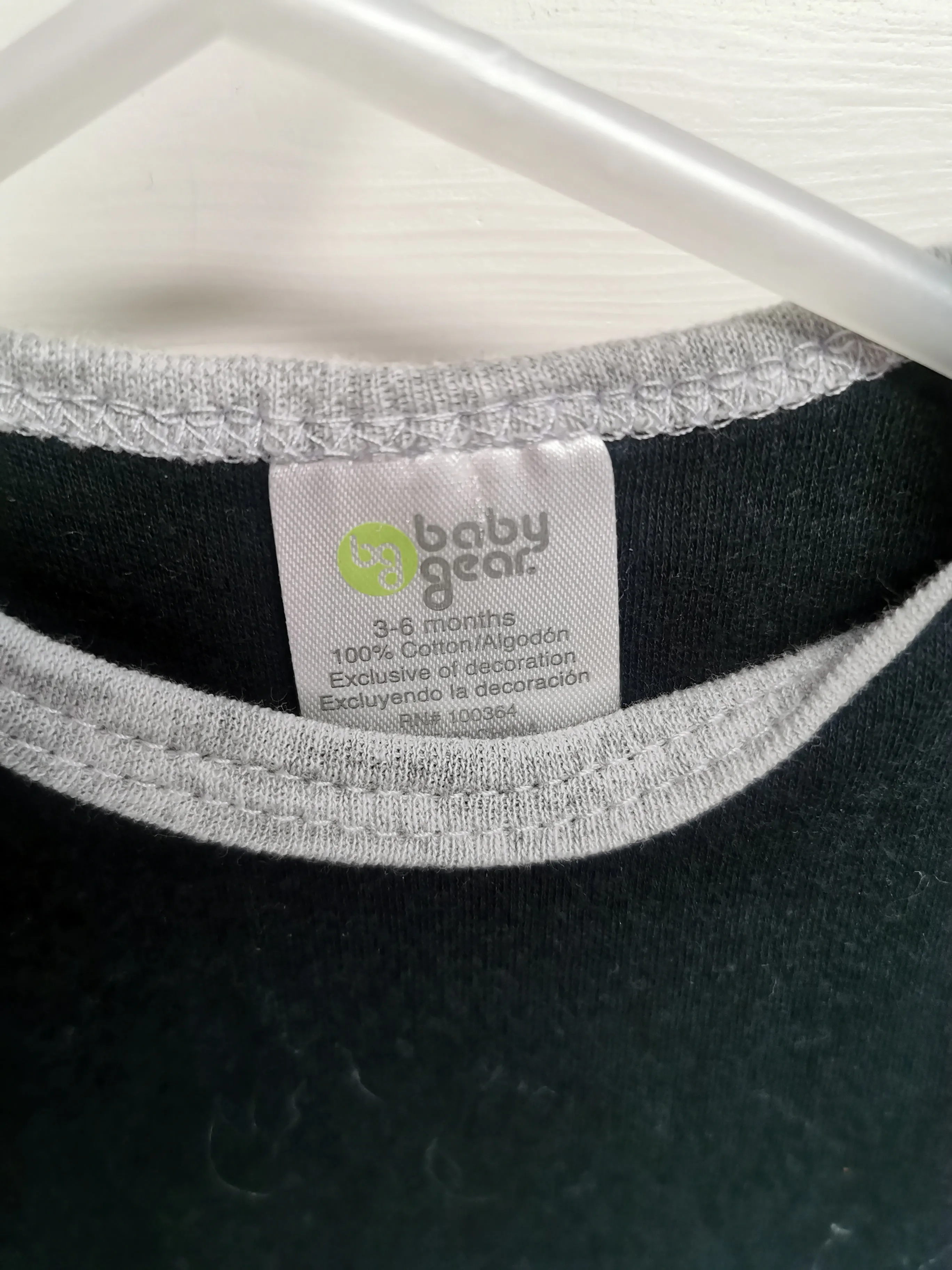 BABY BOY SIZE 3/6 MONTHS - BABY GEAR, 2 Pack Onesies EUC B50