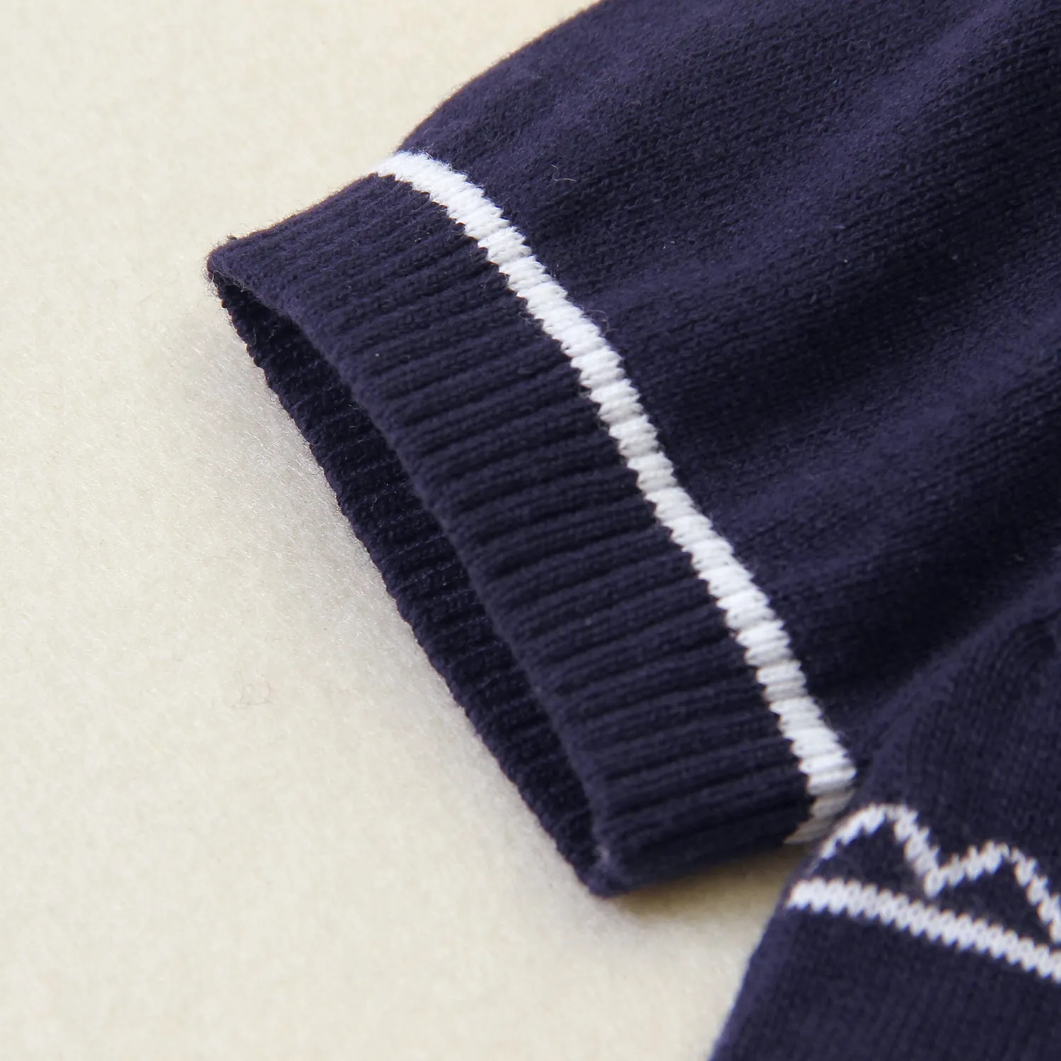 Baby Boys Navy Short Sleeve Romper Wholesale Baby