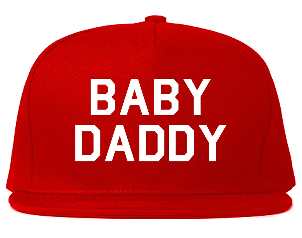 Baby Daddy Funny Fathers Day Mens Snapback Hat