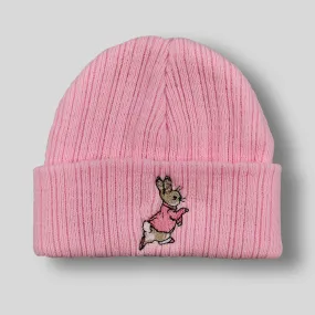 Baby Girl Beanie Hat - Rabbit