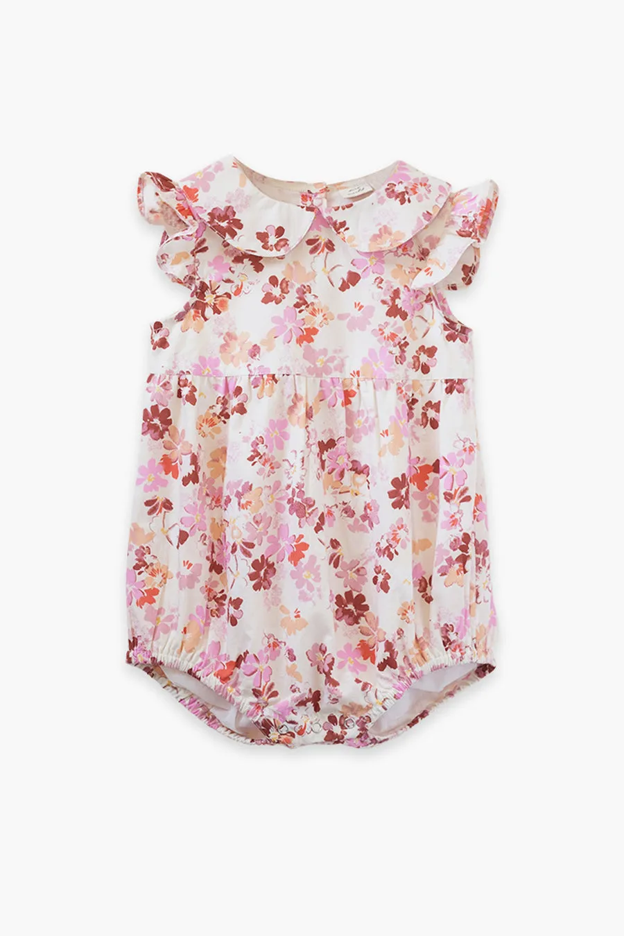 Baby Girls Beet World Bubble Summer Bloom