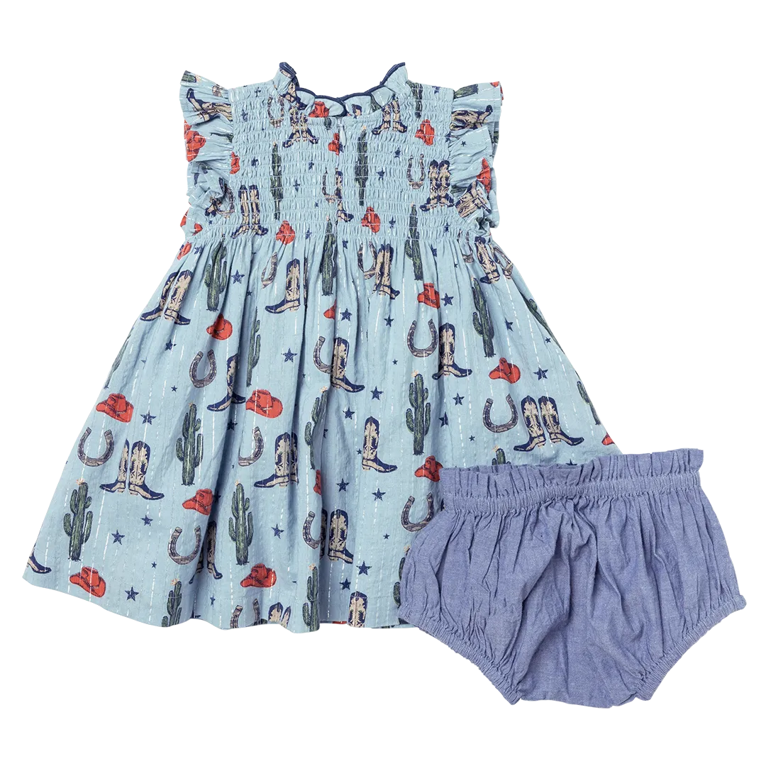 Baby Girls Stevie Dress Set - Tiny Rodeo