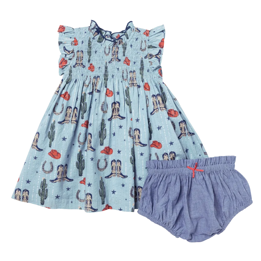 Baby Girls Stevie Dress Set - Tiny Rodeo