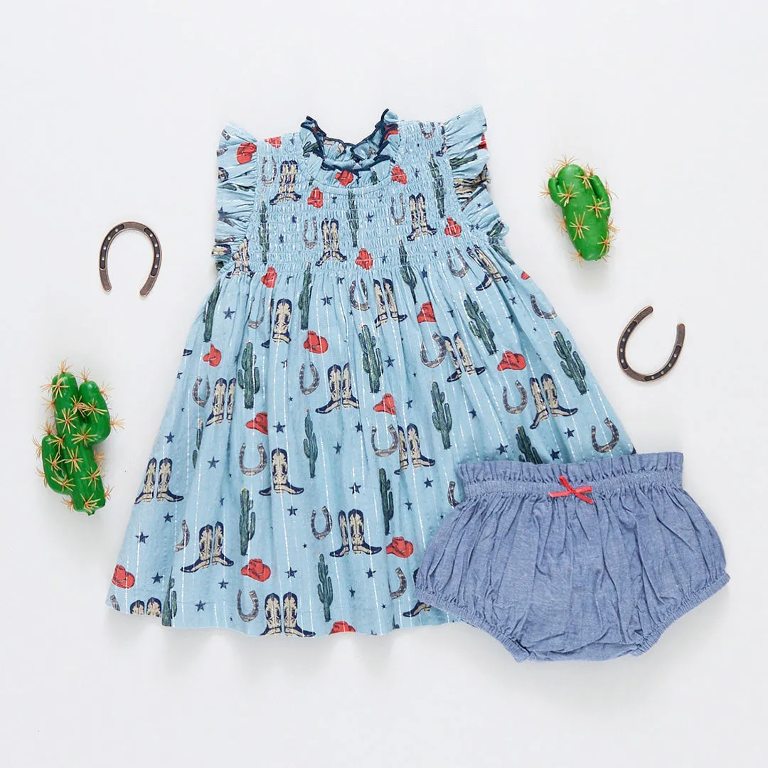 Baby Girls Stevie Dress Set - Tiny Rodeo