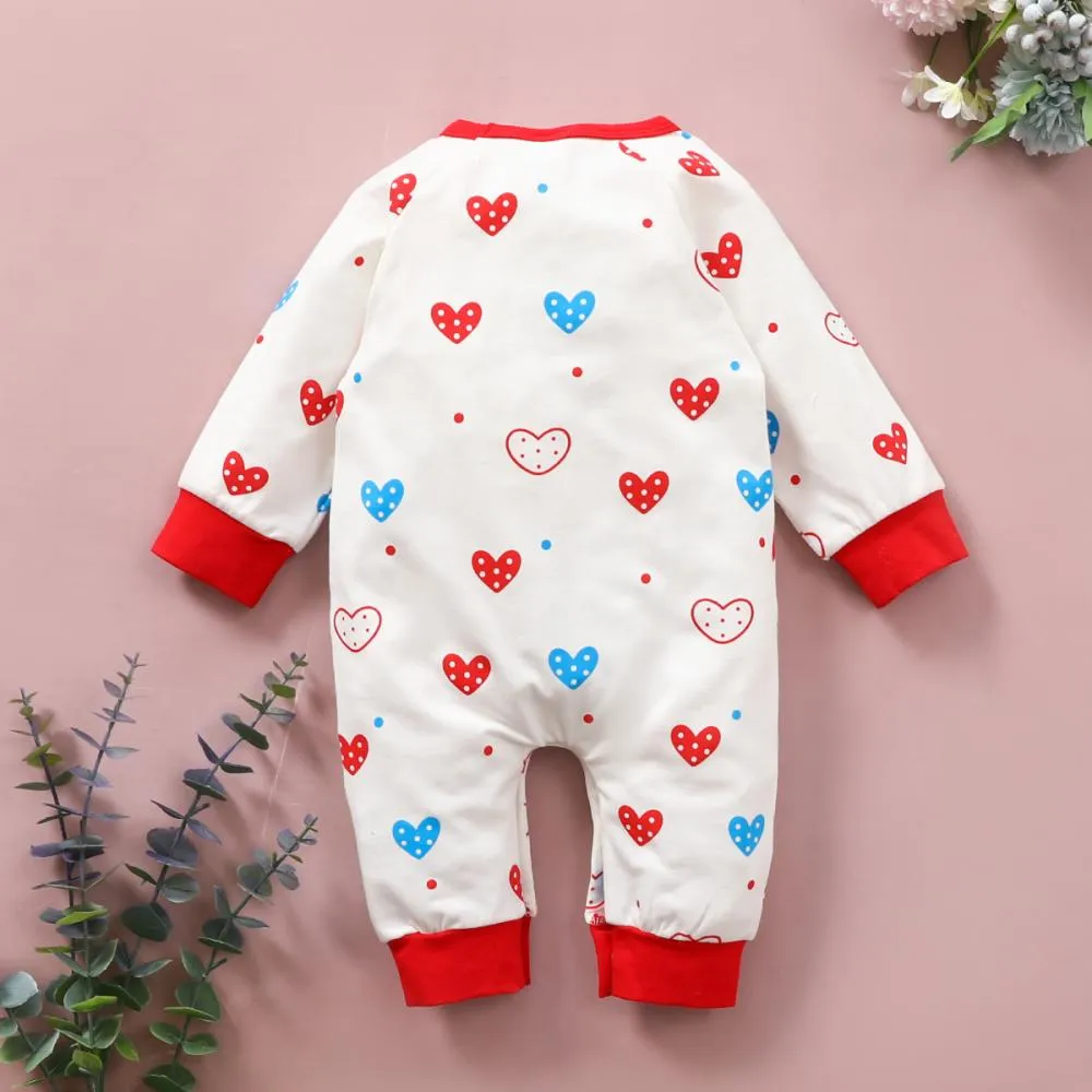 Baby Love Long Sleeve Romper Baby Clothes Wholesale