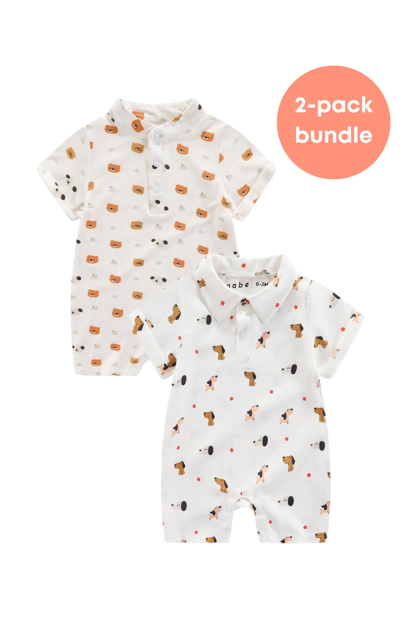 Baby Shirt Cutie Romper Playwear Bundle Set