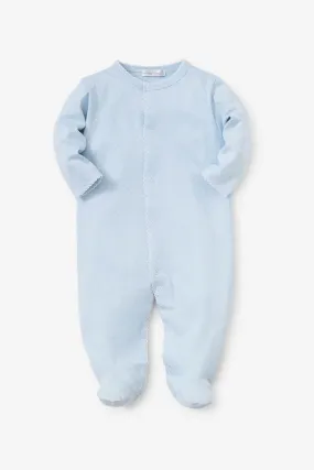 Baby Sleep Footie Kissy Kissy Blue Dot
