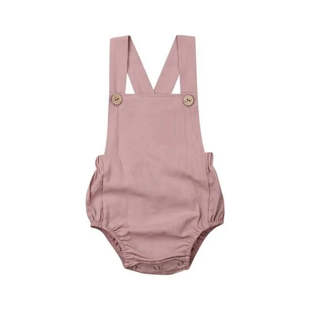 Baby Sleeveless Rompers