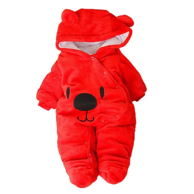 Baby Winter Clothes Newborn Baby Girls Overall 2021 Autumn Baby Romper For Baby Boys Jumpsuit Costume Infant Clothing Sets