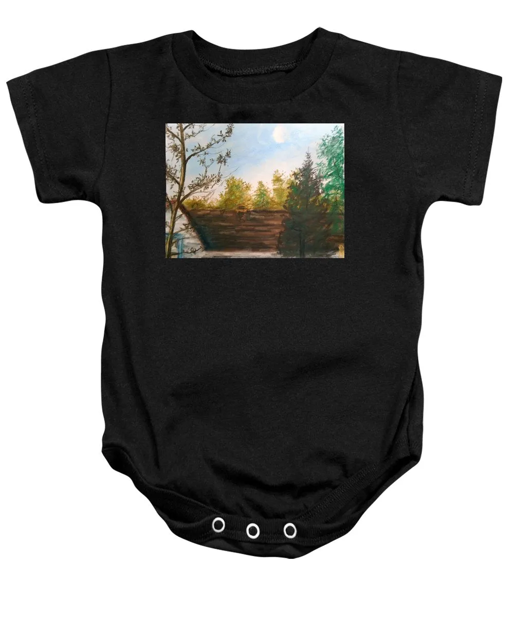 Backyard ~ Baby Onesie