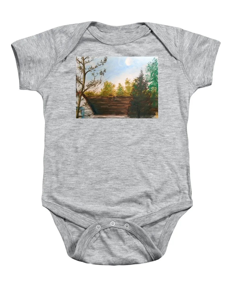 Backyard ~ Baby Onesie