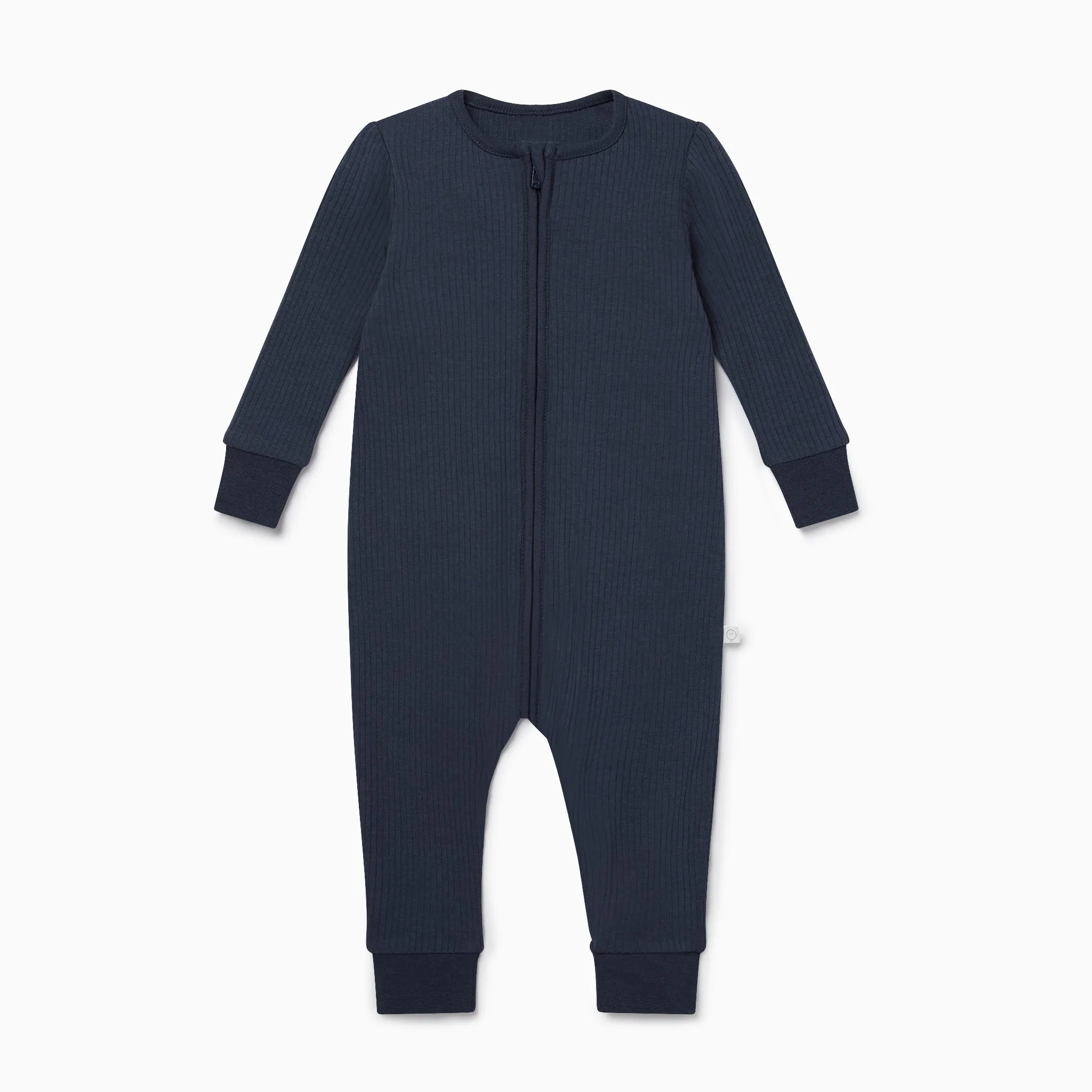 Bear Ribbed Clever Zip Sleepsuit