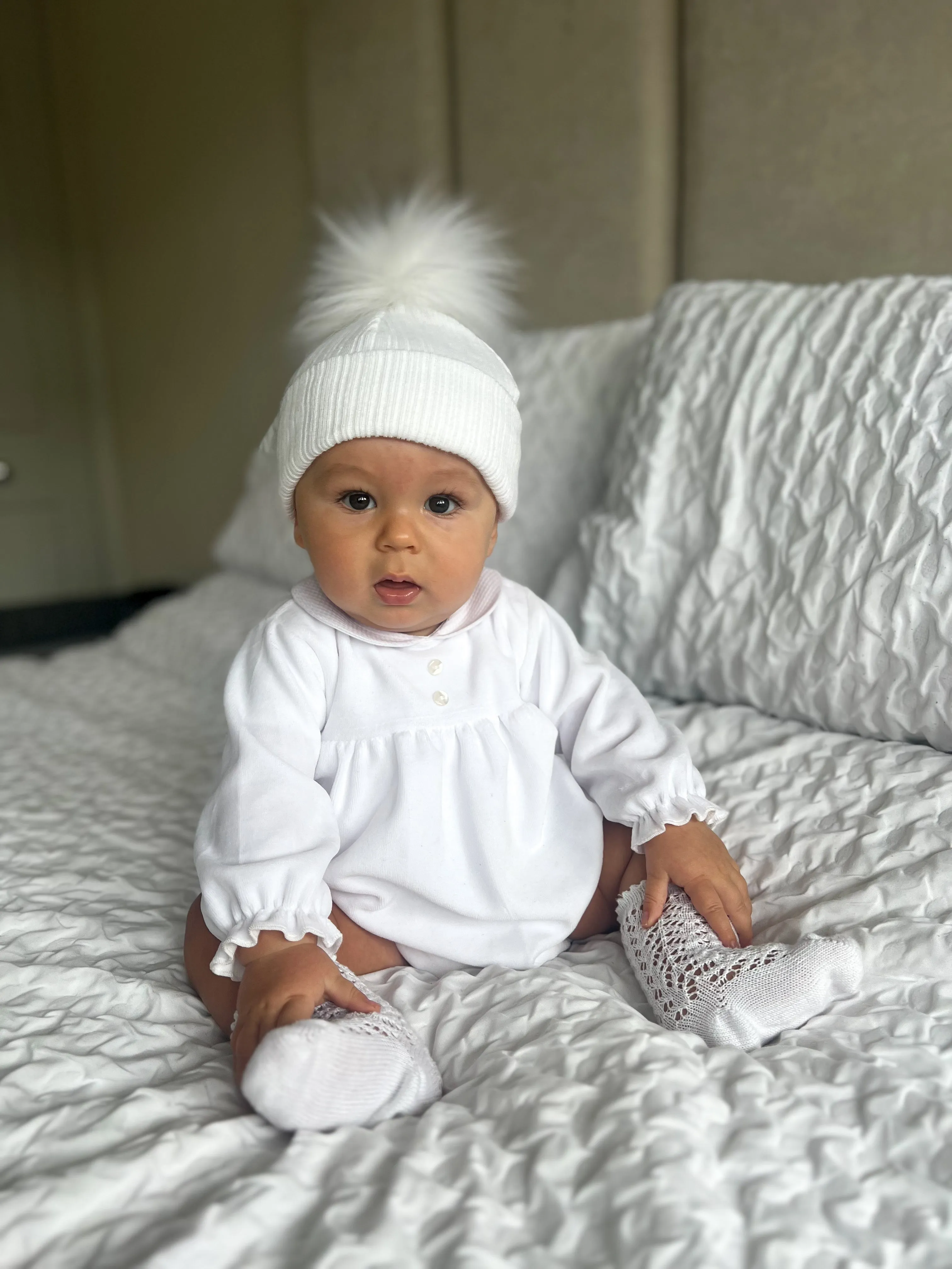 BIE EXCLUSIVE MARSHMALLOW ROMPER