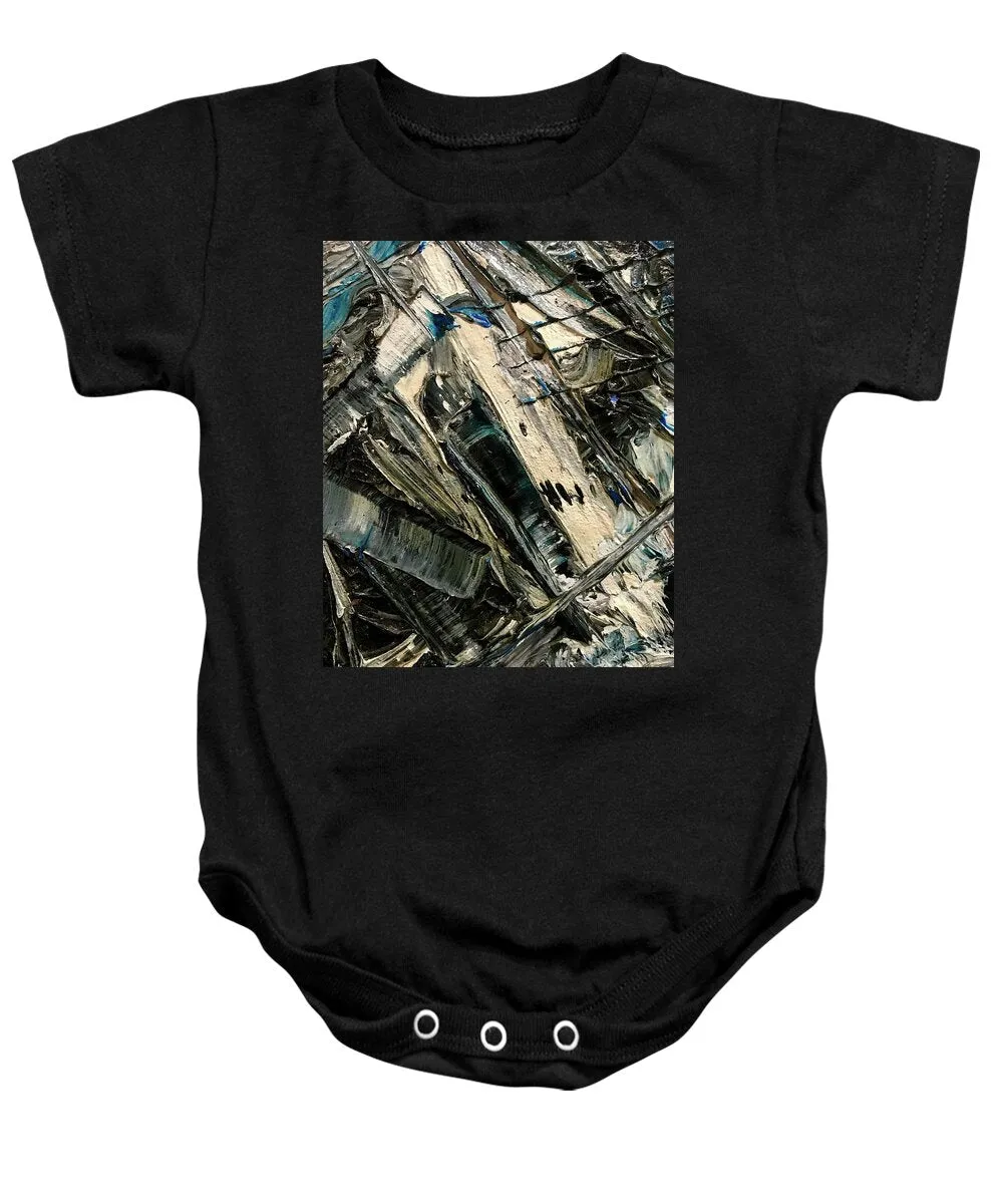 Blue Scrape - Baby Onesie
