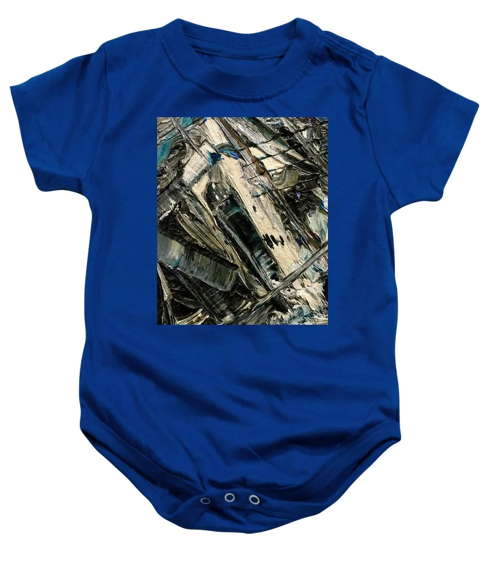 Blue Scrape - Baby Onesie