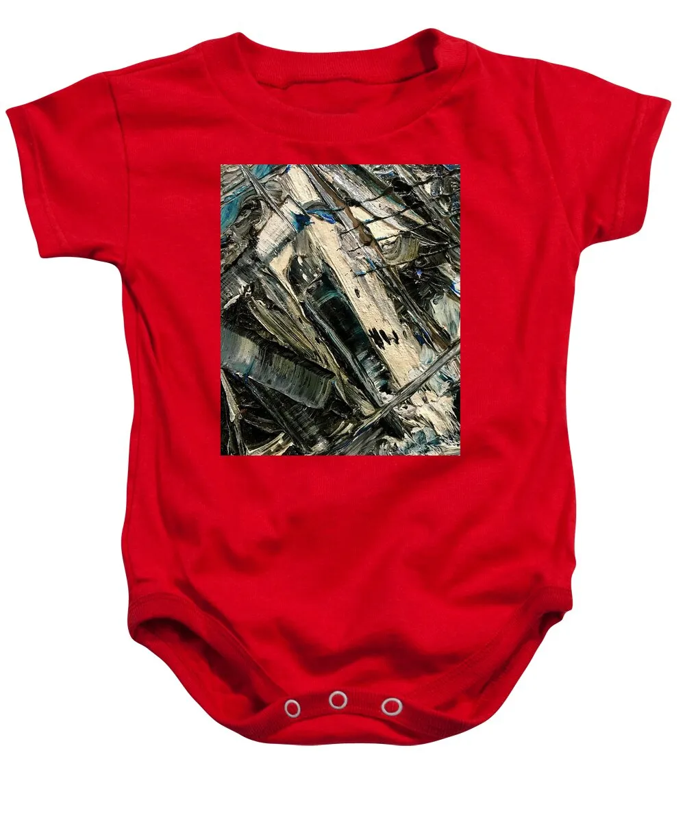 Blue Scrape - Baby Onesie