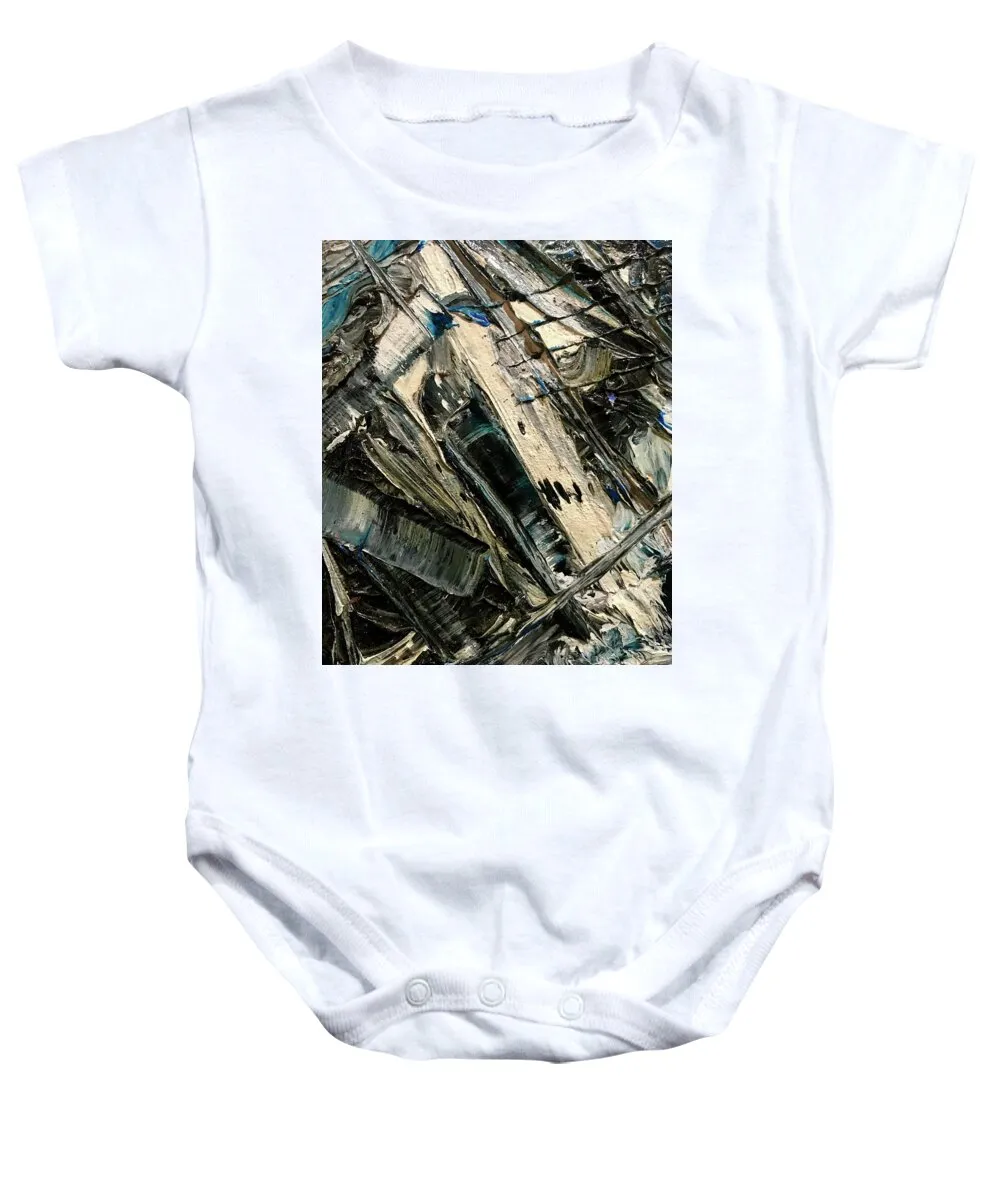 Blue Scrape - Baby Onesie